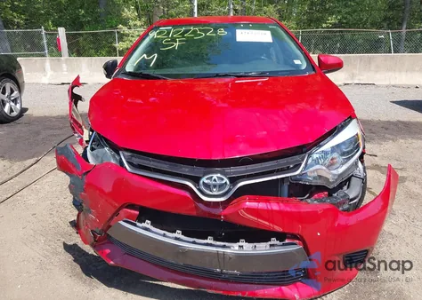 2015 Toyota Corolla Le from USA, damaged, VIN 2T1BURHE5FC375799